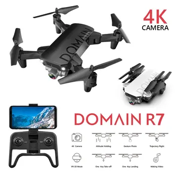 R7 RC Drone Sukimosi 4K HD Kamera Profesinės aerofotografija Gravity Jutiklis Vaikų Žaislas Quadcopter