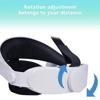 Reguliuojamas halo Dirželis Oculus Quest 2 VR,Padidinti Remti forcesupport ir pagerinti komfortą,-Virtuali Realybė Prieigos