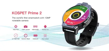 Reloj inteligente hombre Kospet-Prime 2 Smart Watch Telefono 2.1 colio 13MP Pasukti Fotoaparato 480x480 Ekranas, smart žiūrėti moterims