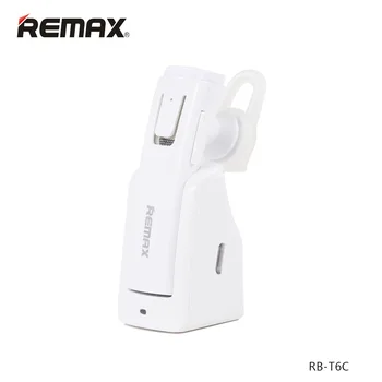 Remax Bluetooth V4.0 Belaidžio In-ear Ausinės su įkrovimo antis automobilių naudojimas+ Mažmeninio paketo RB-T6C