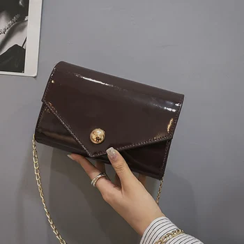 Retro Lakinės Odos Moterys maišelį, aukštos kokybės PU oda Moterų pečių maišą crossbody maišelį atsitiktinis paprastų Moterų rankinės bag