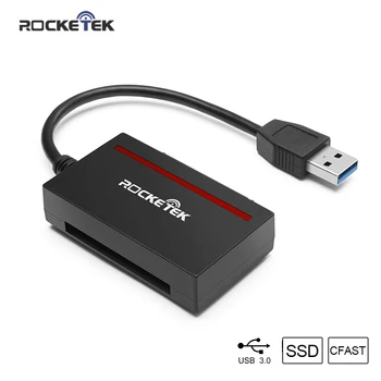 Rocketek CFast 2.0 Reader USB 3.0 prie SATA Adapteris CFast 2.0 Kortelę ir 2,5