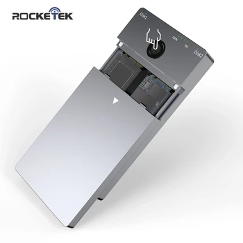 Rocketek M2 SSD Atveju NVME Talpyklos Neprisijungęs Klonas/popierinės kopijavimo aparatų matricos Funkcija M. 2 USB C Tipo 3.1 Adapteris NGFF PCIE M/B&M Rakto Lauke