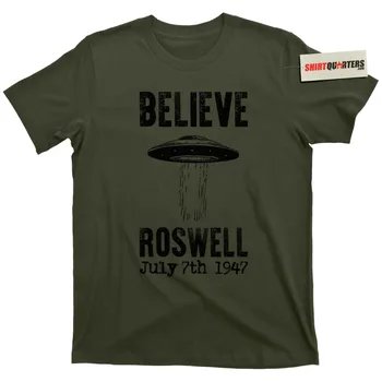 Roswell Avariją 1947 Ufo Naujosios Meksikos Vyriausybė Padengti Iki Sąmokslo Užsieniečių Marškinėliai T-Shirt naujausias 2019 Mados Medvilnė Tee Marškinėliai