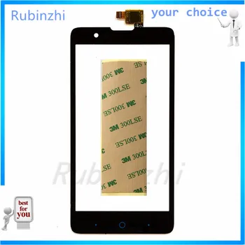 RUBINZHI Telefoną Touch Panel Jutiklis ZTE Blade L3 Plus Jutiklinis Ekranas skaitmeninis keitiklis Priekinio Stiklo Pakeitimas+tape