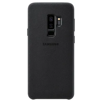 SAMSUNG Originalus Anti-knock europos sąjungos Oficialusis Telefono dėklas Samsung Galaxy S9 G9600 S9+ S9 Plus S9Plus G9650 Alcantara Telefono Dangtelį Atveju