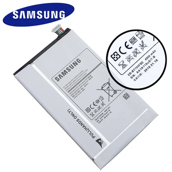 SAMSUNG Originalus Bateriją EB-BT705FBC EB-BT705FBE Samsung GALAXY Tab S 8.4 T700 T705 Planšetinio kompiuterio Bateriją, 4900mAh