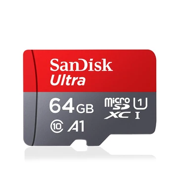 SanDisk Ultra 128GB 64GB 16GB 32GB atminties korteles micro SD kortelės 10 Klasė 80MB / S UHS-I microSDXC SDHC originalus