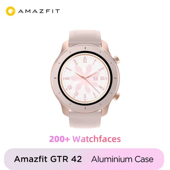 Sandėlyje Pasaulio Versija Naujų Amazfit VTR 42mm Smart Žiūrėti 5ATM moterų laikrodžiai 12Days Baterija Muzikos Valdymo 