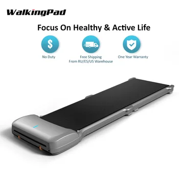 Sandėlyje WalkingPad C1 Smart APP Kontrolės Lankstymo Mini-Ultra plonas Pėsčiomis Trinkelėmis Mašina Patalpų Salėje Elektros Salė, Fitneso Įranga