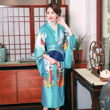 Seksualus Comtumes Moteris Sleepwear Vasaros Suknelė Japonijos Yukata Maudymosi Chalatas, Japonų Stiliaus Kimono Šalies Pižamą Spa Masažas Suknelė