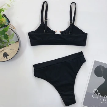 Seksualus maudymosi kostiumėlis Moterims Aukšto Juosmens Bikinis Mikro Aukštos Kojos Plaukimo Kostiumas Maudymosi Kostiumą Gyvatė Spausdinti maudymosi Kostiumėliai Moterims 2020 Bikini Komplektas