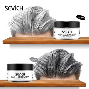 Sevich 9 Spalvos Plaukų Vaškas Lengva Plauti Plaukų Spalva Vaškas Laikinas Plaukų Spalva Molio Plaukų Formavimo Vieną Kartą 