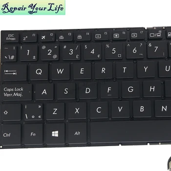 SF klaviatūros ASUS UX360 UX360CA UX360UA UX360C Q324CA UX320 Kanados išdėstymas juoda su apšvietimu Varžtas skiltyje 0KNB0-2625CB00