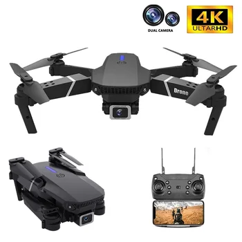 SHAREFUNBAY E525 drone 4k HD plataus kampo dual camera 1080P WIFI visual padėties aukštis išlaikyti rc drone sekite mane rc quadcopter