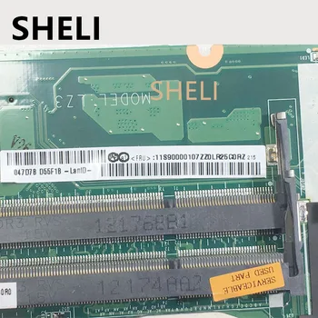 SHELI 11S90000107 DA0LZ3MB6G0 LZ3 PGA989 HM76 DDR3 GMA Lenovo Z580 NoteBook Laptop Motininės Plokštės Bandomos