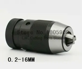 Siaurėjantys B18, 0.2-16mm Vidutinių keyless gręžimo griebtuvas closefisted gręžimo griebtuvas, tikslumas: mažiau nei 0.1 mm