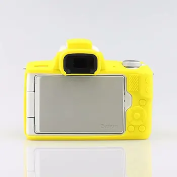 Silikono Šarvai Odos dėklo korpuso Dangtelio Raštas Canon EOS M50 Skaitmeninis Fotoaparatas Vidinis Minkštas Krepšys Atveju
