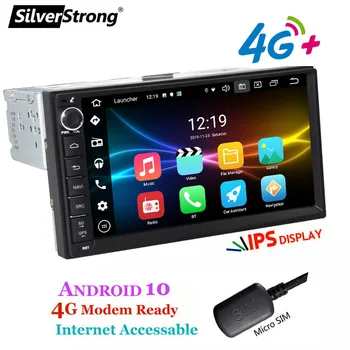 SilverStrong, Android10, Universali 1Din Automobilio radijo magnetofonas, GPS Auto Stereo, LADA GRANTA 
