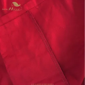 SISHION Roko Derlius Vyrų Marškinėliai trumpomis Rankovėmis ST126 Medvilnės L-3XL Retro Boulingo camiseta hombre Plius Dydžio Raudonos marškinėliai vyrams