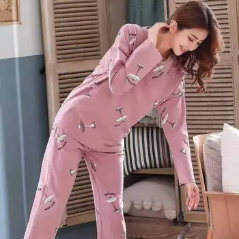 Sleepwear Rinkiniai Moterims Mielas Avokado Modelio Pižama Animacinių Filmų Mielas Trumpas Namų Drabužiai Karšto Pardavimo Femme Apatiniai Pijamas