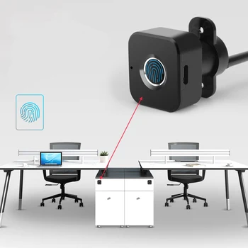 Smart Keyless pirštų Atspaudų Kabineto Užrakinti Biometrinių Elektros Užraktas Stalčių Biuro kabinetinio