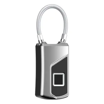 Smart Thumbprint Durų Spynos Įkrovimo Durų Užraktas, pirštų Atspaudų Smart Spynos, USB Keyless Greitai Atrakinti Lašas Laivybos