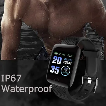 Smart Watch Vyrų, Moterų Kraujo Spaudimo Matavimas Vandeniui Fitness Tracker Apyrankę Širdies Ritmo Monitorius Sporto Smartwatch 2021