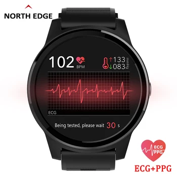 Smart Žiūrėti Sportas Sporto Veiklos EKG PPG Kraujo Spaudimas, Širdies ritmo Monitorius Apyrankė IP67 atsparus Vandeniui Juostoje 