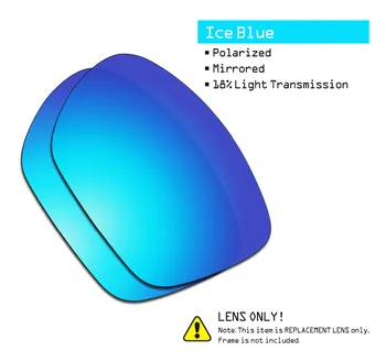 SmartVLT 2 Poros, Poliarizuota Akiniai Pakeitimas Objektyvai už Oakley Twoface XL Ice Blue ir Ugnies Raudona