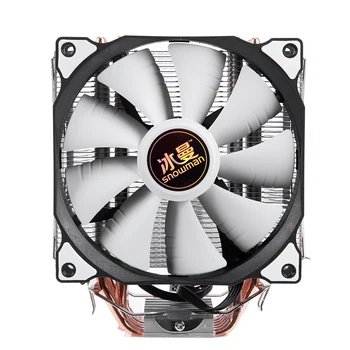 SNIEGO 4PIN CPU aušintuvo 6 heatpipe Vieną aušinimo ventiliatorius 12cm ventiliatorius LGA775 1151 115x 1366 parama Intel AMD