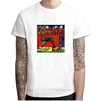 Snoop Dogg Mens Rap Marškinėliai Hiphop Derliaus Hipster Vasaros Top Camiseta Medvilnės trumpomis Rankovėmis Cool T-shirt Estetinės Vyrų Tumblr