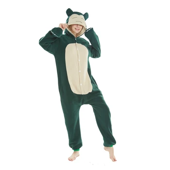 Snorlex Žvėris Onesies Suaugusiųjų Kigurumi Gyvūnų Ryklys Pižama Lemur Sleepwear Pyjama Naktiniai Drabužiai Karnavaliniai Cosplay Kostiumai