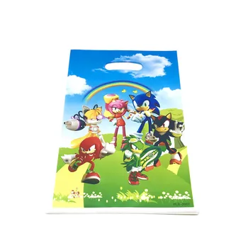 Sonic the Hedgehog Šalies Prekių Animacinių filmų Tema Gimtadienio Dekoracijas Vaikų Šalis Tiekia Dekoro Kūdikio Gimtadienio Stalo įrankiai Rinkinys