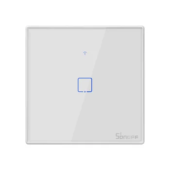 SONOFF T2/T3 ES/JK TX 1/2/3 Gauja, Smart Wifi Touch Wall Šviesos Jungiklio, Smart Home 433 RF/Balso/APP Kontrolės
