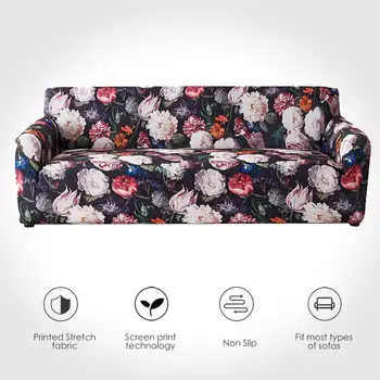 Spausdinti sofa cover Gėlių Gyvenamasis kambarys sofos, padengti Europos stiliaus Sofa rankšluostį baldai padengti fotelis dangtis