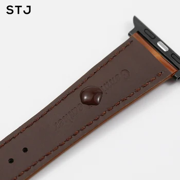 STJ Veršiena Odos Watchband Apple Watch Band Serijos 3/2/1 42mm 38mm, Skirta 