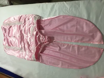 Suaugusiųjų Sexy Lady Pink Bunny Mergina Kostiumas Triušis Mergina Bodysuit Romper Moterų Clubwear Šalies Dėvėti Aprangą