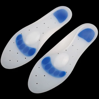 Super minkštas medicininio silikono gelio vidpadis batų padas pėdos Padų Fascitas pagalvėlė calcaneal paskatinti smūgio absorbcijos vidpadis S03