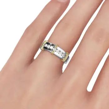 Szjinao Nekilnojamojo Sterlingas Sidabro Žiedas Moterims, Sidabras 925 Moissanite Deimantų Žiedas Dizaineris Prabangūs paauksuoti papuošalai Vestuvių Dubajus