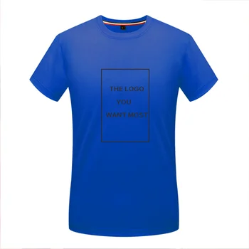 T-shirt Dizainas savo LOGOTIPĄ, prekės ženklas / logotipas / nuotrauka užsakymą asmeniniai įmonių grupės 