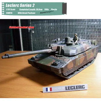 TAMIYA 1/35 Masto Karinių Modelis Žaislai prancūzijos Pagrindinis Tankas Leclerc Serijos 2 