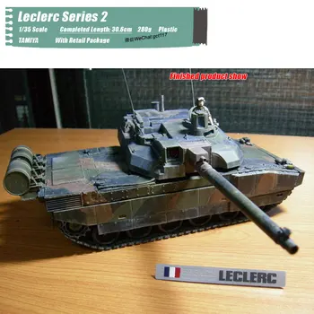 TAMIYA 1/35 Masto Karinių Modelis Žaislai prancūzijos Pagrindinis Tankas Leclerc Serijos 2 