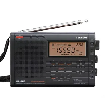 TECSUN PL-660 Radijas PLL SSB VHF ORO Juostoje, Radijo Imtuvas FM/MW/SW/LW Radijo Daugiaruožý Dvigubos Konversijos TECSUN PL660