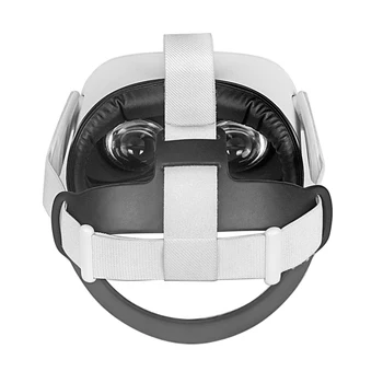 TPU VR Priedai Galvos Dirželis Putos Padas Oculus Quest 2 VR Šalmas Ausinių Pagalvėlės Lankelio Tvirtinimo neslidus Slėgis-sumažinti Kilimėlis