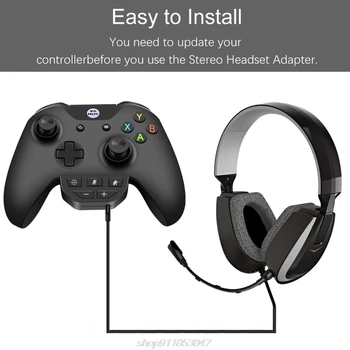 Tvarkyti Stereo Ausinių Adapteris Valdytojas -Garso Adapterių, Ausinių Konverteris -Xbox Vieną Wireless Gamepad N30 20 Dropshipping