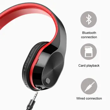 TWS Belaidės Ausinės Sporto Bluetooth Ausinės, Stereo Vandeniui, Sulankstomas Galvos Montuojamas Iphone 
