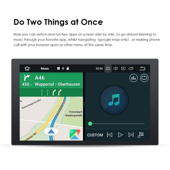 Universal 2Din Auto Automobilis Radijo, GPS Navigaciją HIZPO 7inch Touchscreen, Android 10 