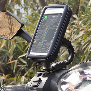 Universalus dviratis Telefono Laikiklis, Motociklas, Dviratis Stovi Pasukti 3.5-6.5 colių Motociklą mobiliųjų Telefonų Laikiklis 