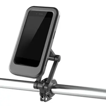 Universalus motociklų ir dviračių teleskopinis vandeniui mobiliojo telefono laikiklis B85B